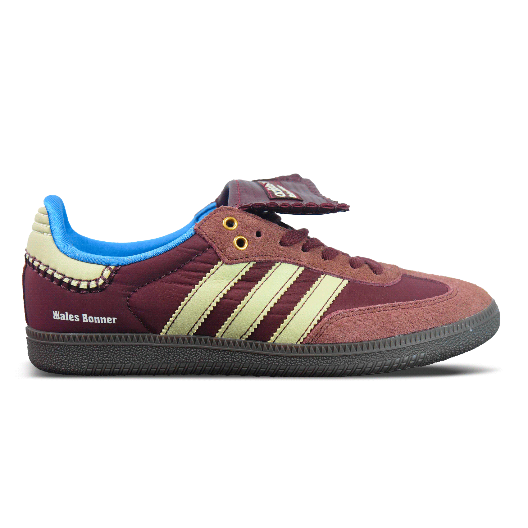 Adidas Samba x Wales Bonner Nylon Fox Brown Bordô