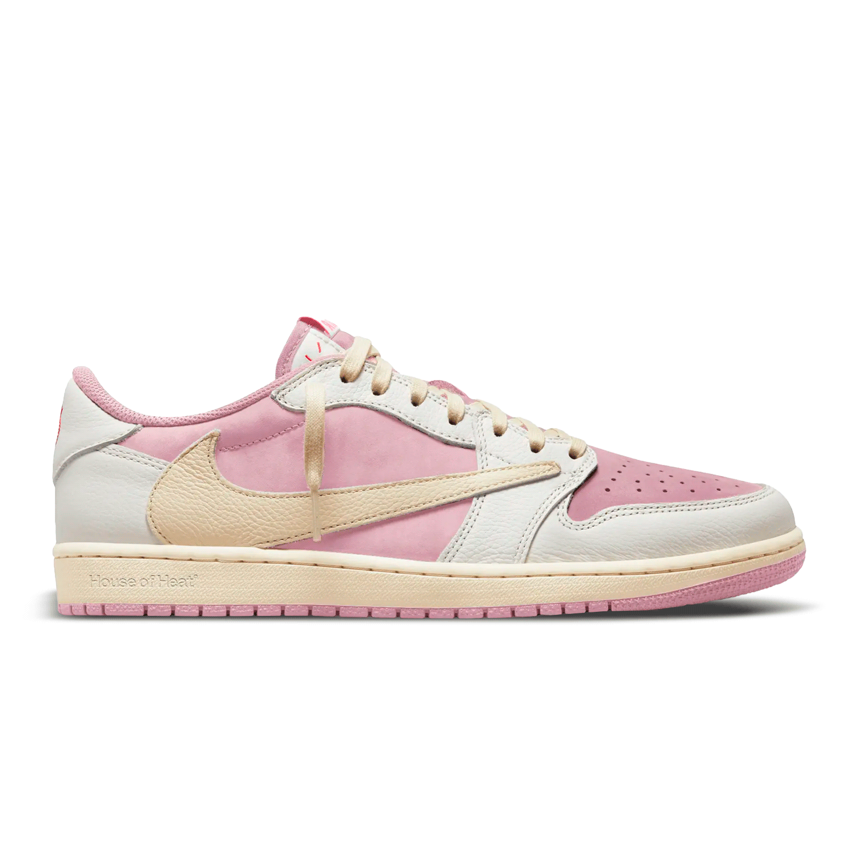 Travis Scott x Air Jordan 1 Low Shy Pink