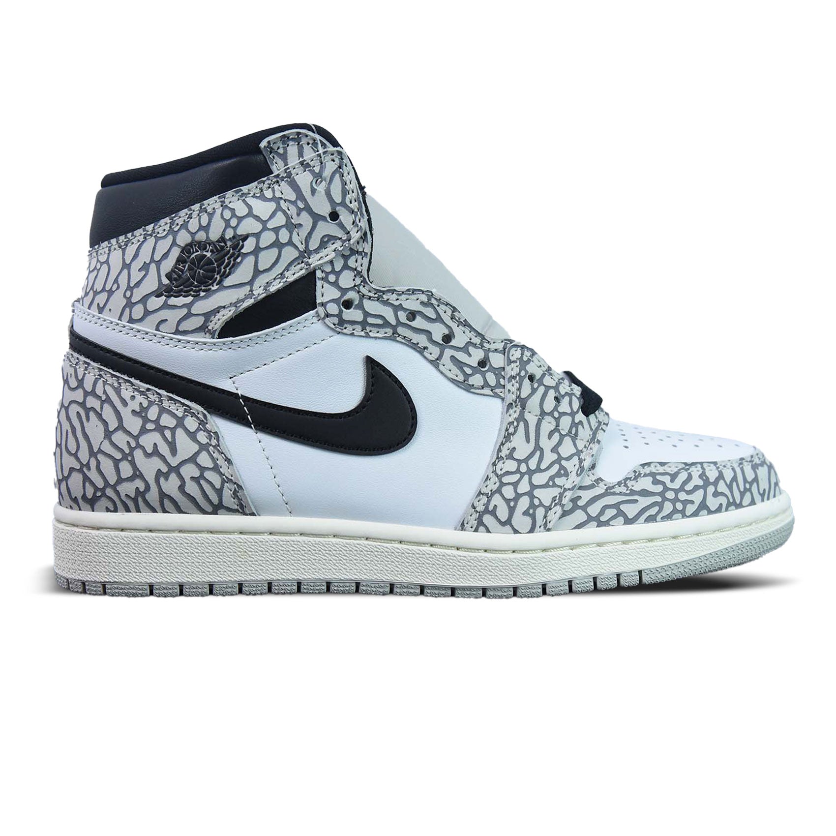 Air Jordan 1 High White Cement