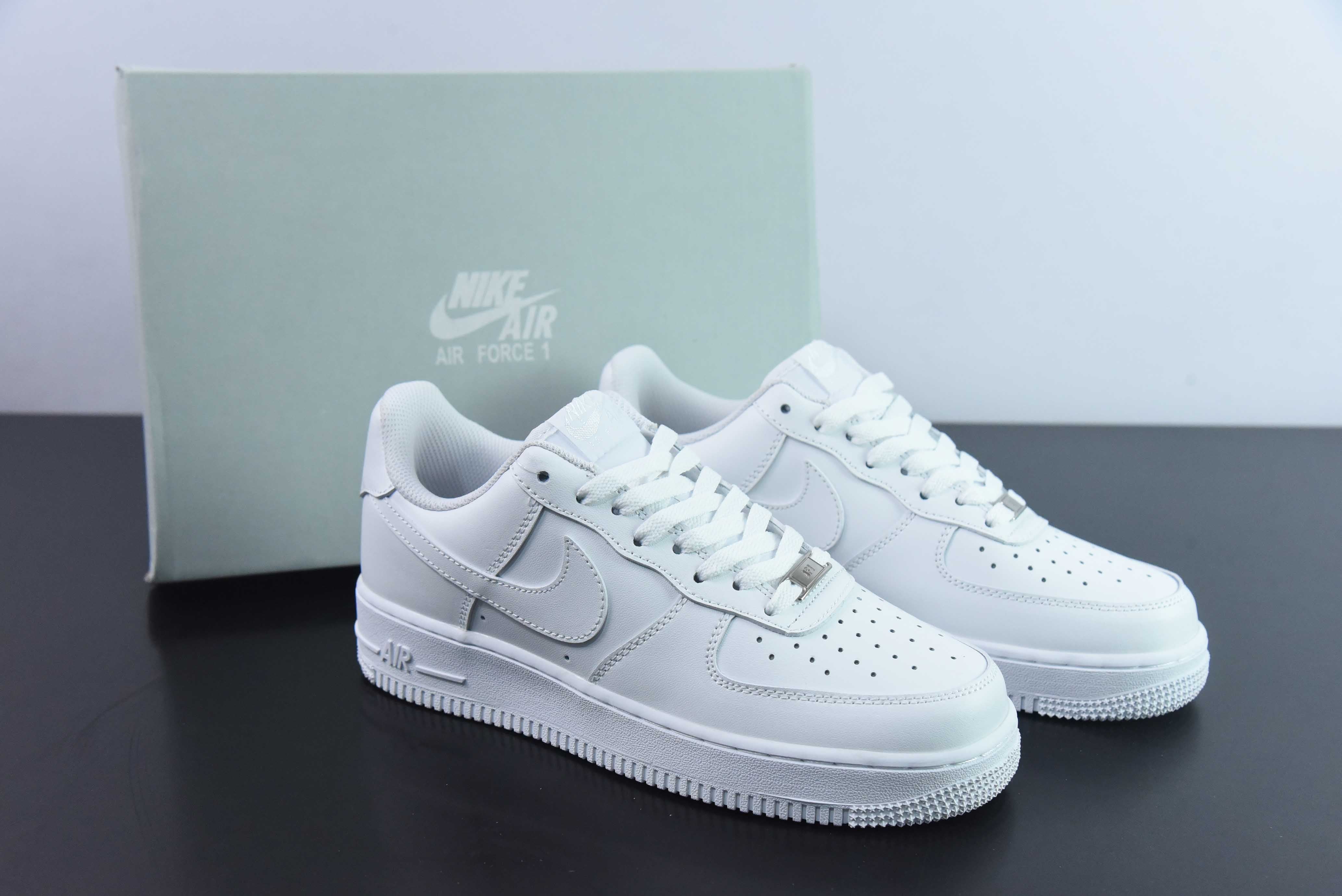 Tênis Nike Air Force 1 Low - Verde/Branco