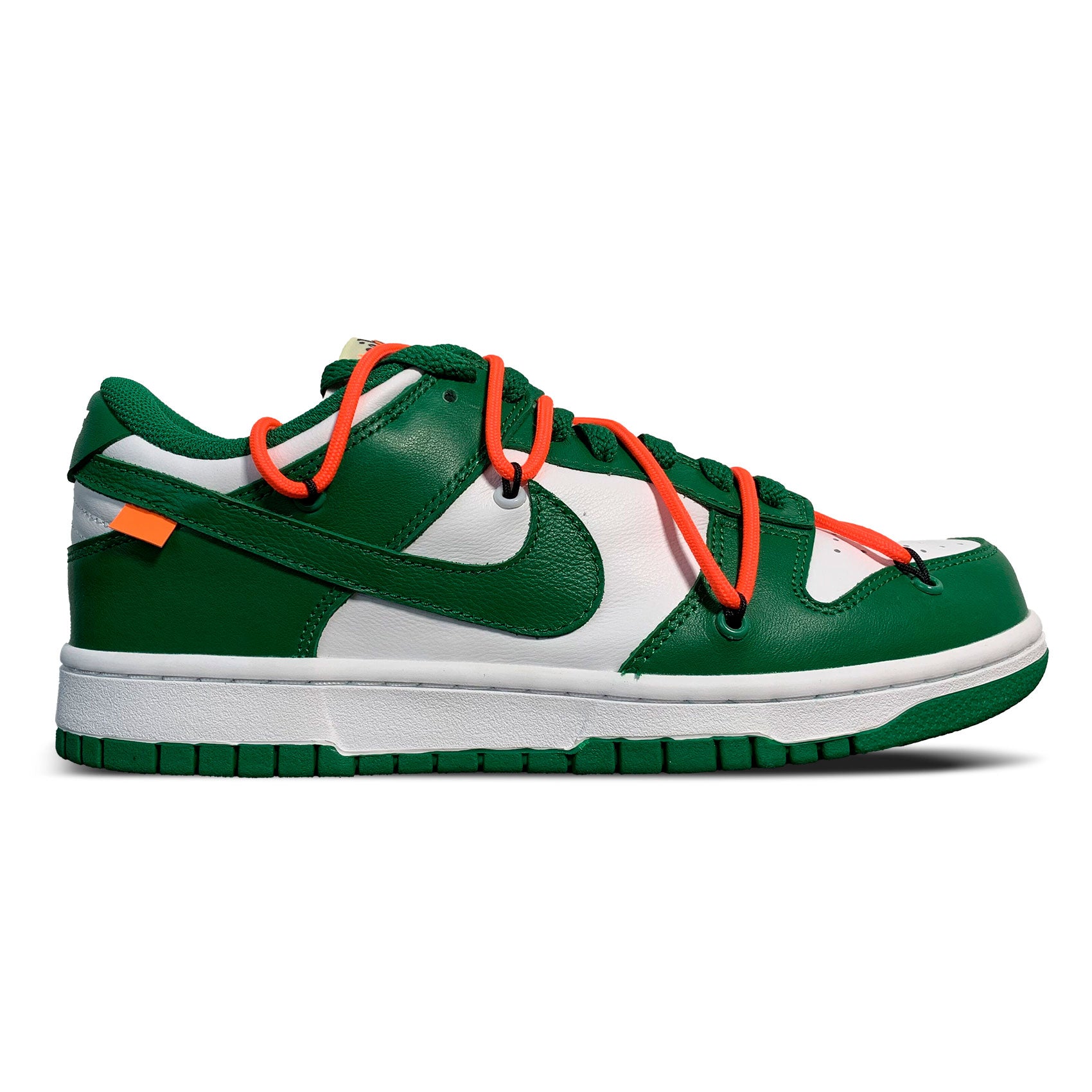 Off-White x Nike Dunk Pine Green