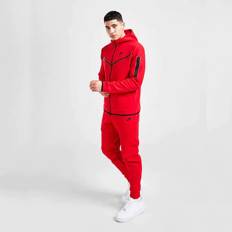 Conjunto Nike Tech Fleece Red