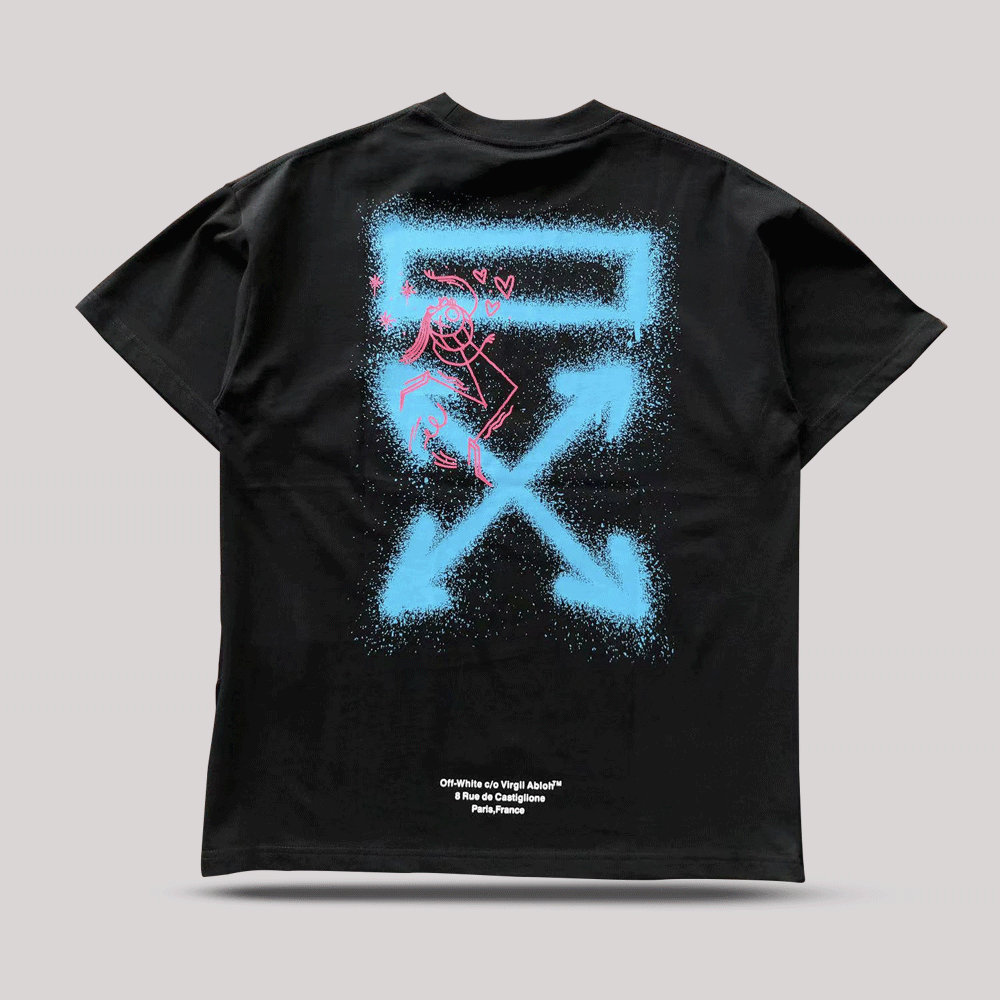 Camiseta Off-White Spray