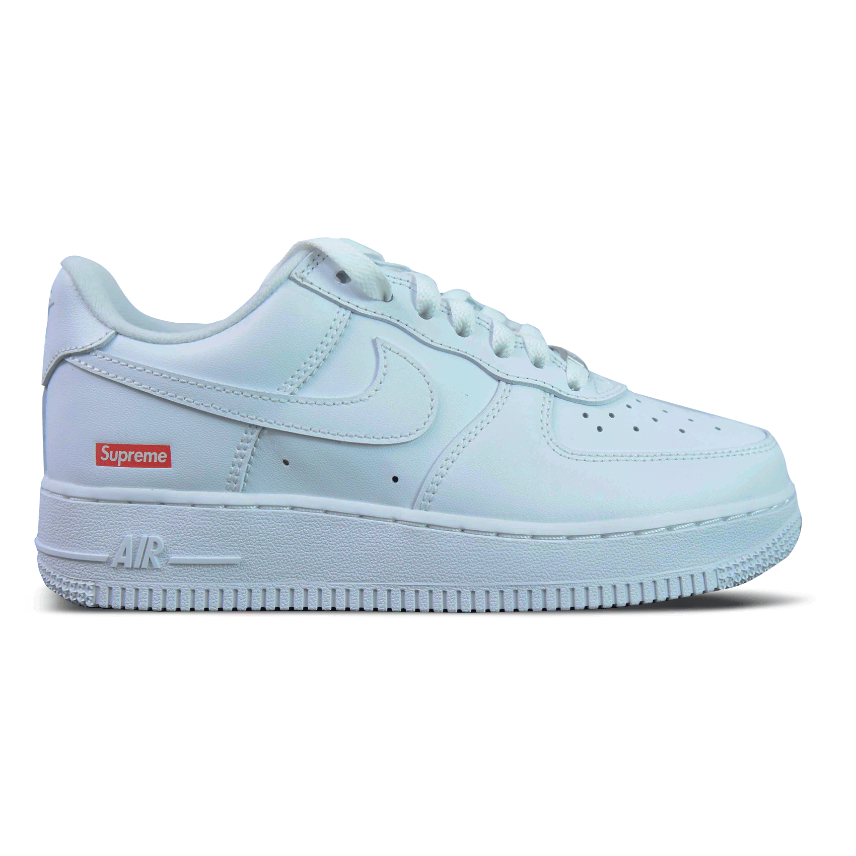 Supreme x Nike Air Force 1 Low Box Logo White