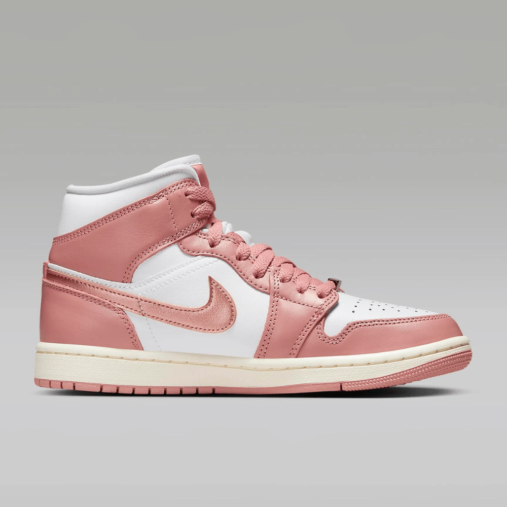 Air Jordan 1 Mid SE Stardust White